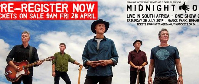MIDNIGHT OIL Live In South Africa For One Show Only!