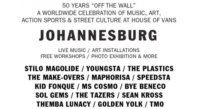House of Vans Johannesburg presents Vans 50th Anniversary Celebrations