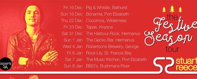 Stuart Reece Announces The Festive Season Tour This December!